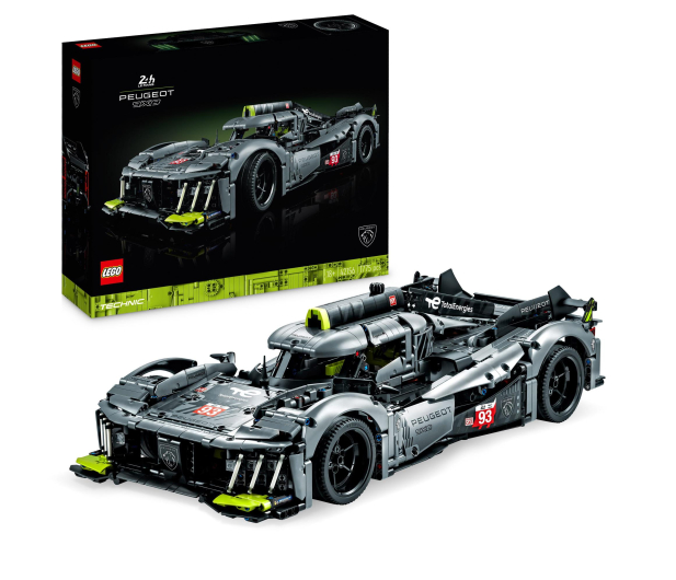 LEGO Technic 42156 PEUGEOT 9X8 24H Le Mans Hybrid Hypercar - 1091434 - zdjęcie 2